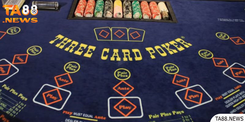 Giới thiệu cho các bạn thông tin về game Three card Poker